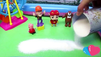 Magic Growing Flour Peppa Pig Boonie Bear Logger Vick GG Bond 4S2 Toys