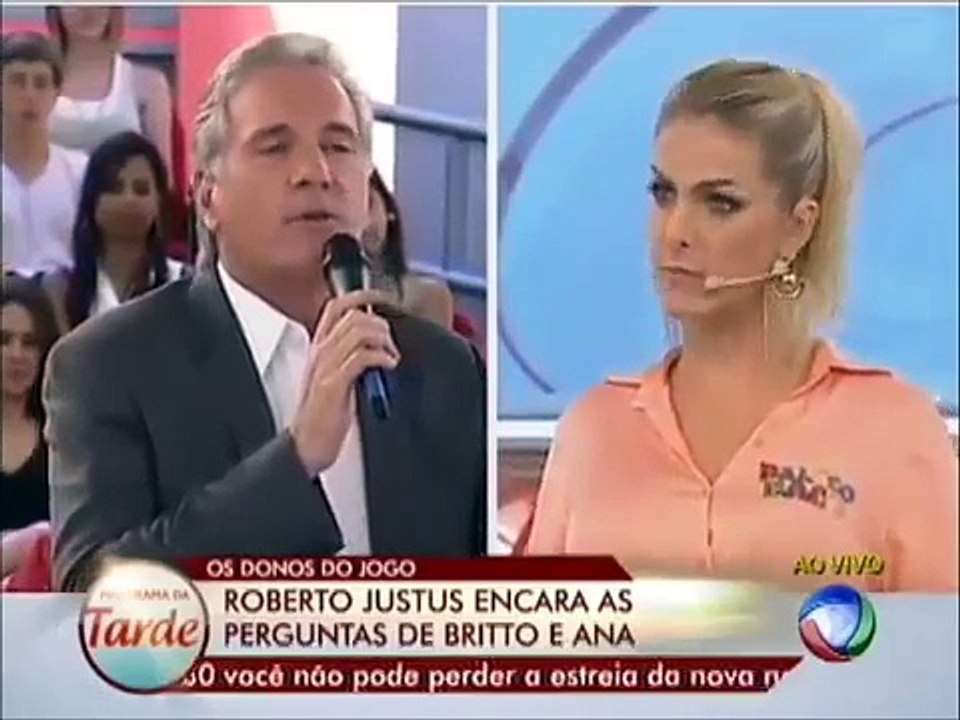 Roberto Justus - Fala De Casamento Com Adriane Galisteu