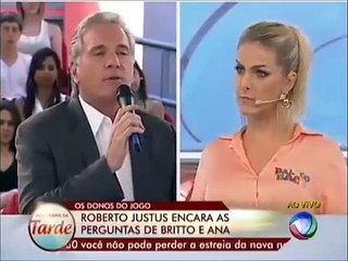 Roberto Justus - Fala De Casamento Com Adriane Galisteu