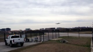 B-29 Landing Addison Airport After Test Flight (ADS)