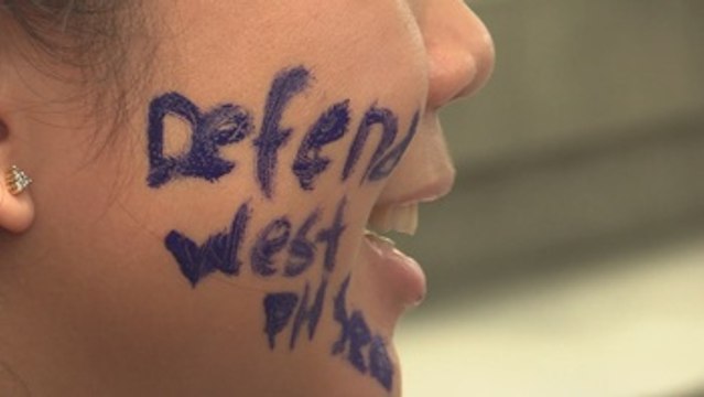 Filipinos protestan sobre las pretensiones de Pekín en el Mar del Sur de China