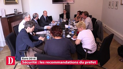 Sécurité  les recommandations du préfet