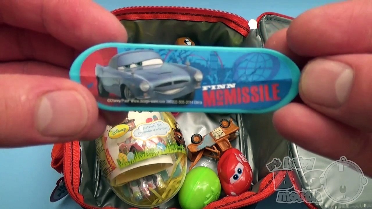 Baby Big Mouth Surprise Egg Lunchbox! Disney Pixar Cars Edition! Part 2