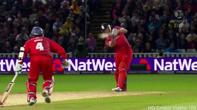 Thrilling Finish _ Natwest T20 Blast Final 2014 HD