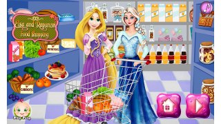 Princess Elsa And Princess Rapunzel Shopping,Disney Princess