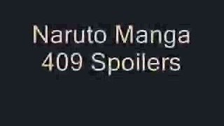 Naruto Manga Chapter 409 Spoliers