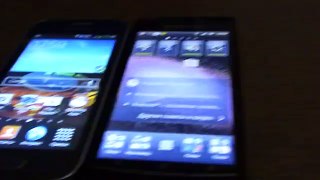сравнение телефона Samsung galaxy ace 3 vs sony ericsson xperia arc