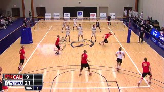 2014-11-29 TWU Men's Volleyball Highlights vs Calgary University