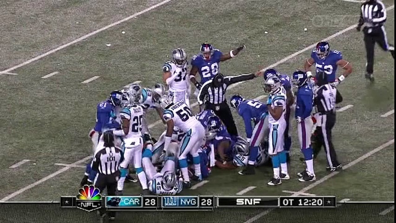 McQuarters muffed punt
