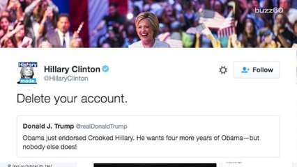'Delete Your Account' Response from Hillary Clinton Wins Twitter