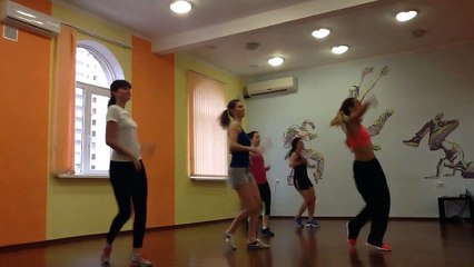 aerobic dance combination