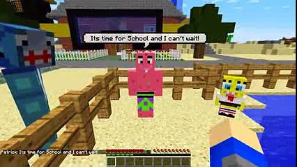 Minecraft Adventures - Sharky _ Scuba Steve LITTLE KELLY _ TINY TURTLE VISIT BIKINI BOTTOM!!