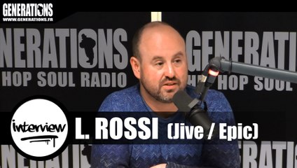 "Je Veux Signer" avec... Laurent Rossi (Jive / Epic)