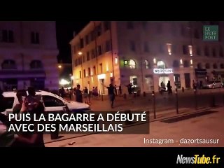 À l'ouverture de l'Euro 2016, des affrontements éclatent entre Marseillais et supporters anglais sur le Vieux-Port