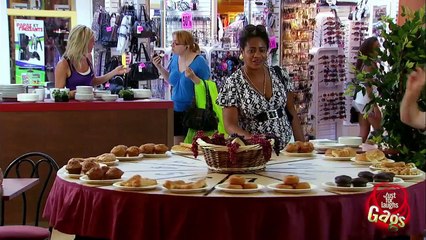 Just For Laughs Gags - Wheel of Fortune-ate pastries!