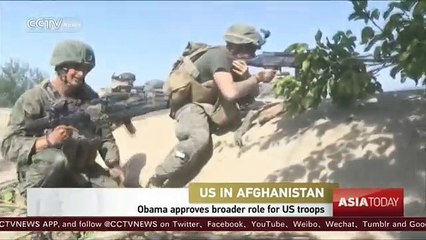 Obama approves broader role for US troops