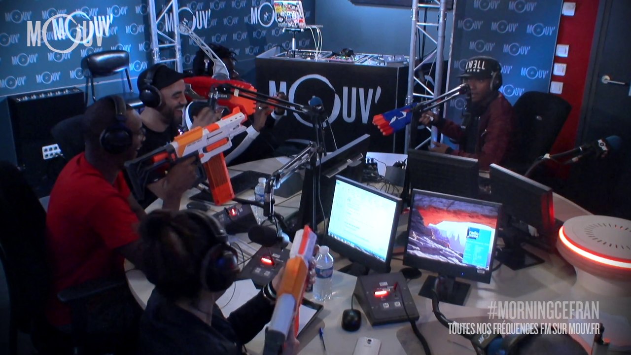 La guerre des Nerf : Soprano VS la team Cefran #MORNINGCEFRAN