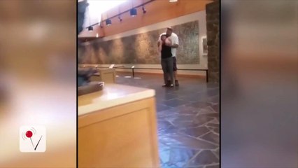 Shocking Video Shows Museum Worker Taken Hostage