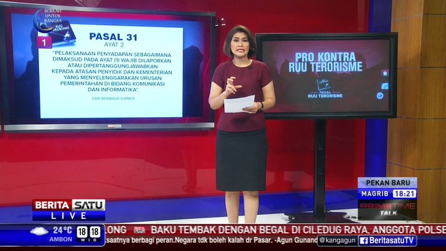 Dialog: Pro Kontra RUU Terorisme #1