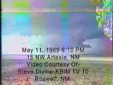 Large Wall Cloud-Funnel Clouds 15 NW Artesia, NM May 11, 1989