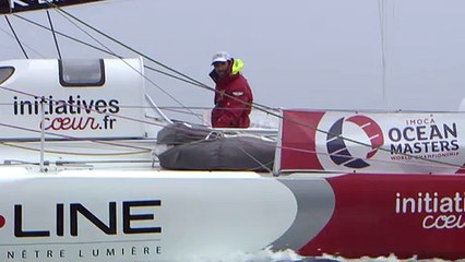 6éme position pour Tanguy De Lamotte à bord d'Initiatives Coeur