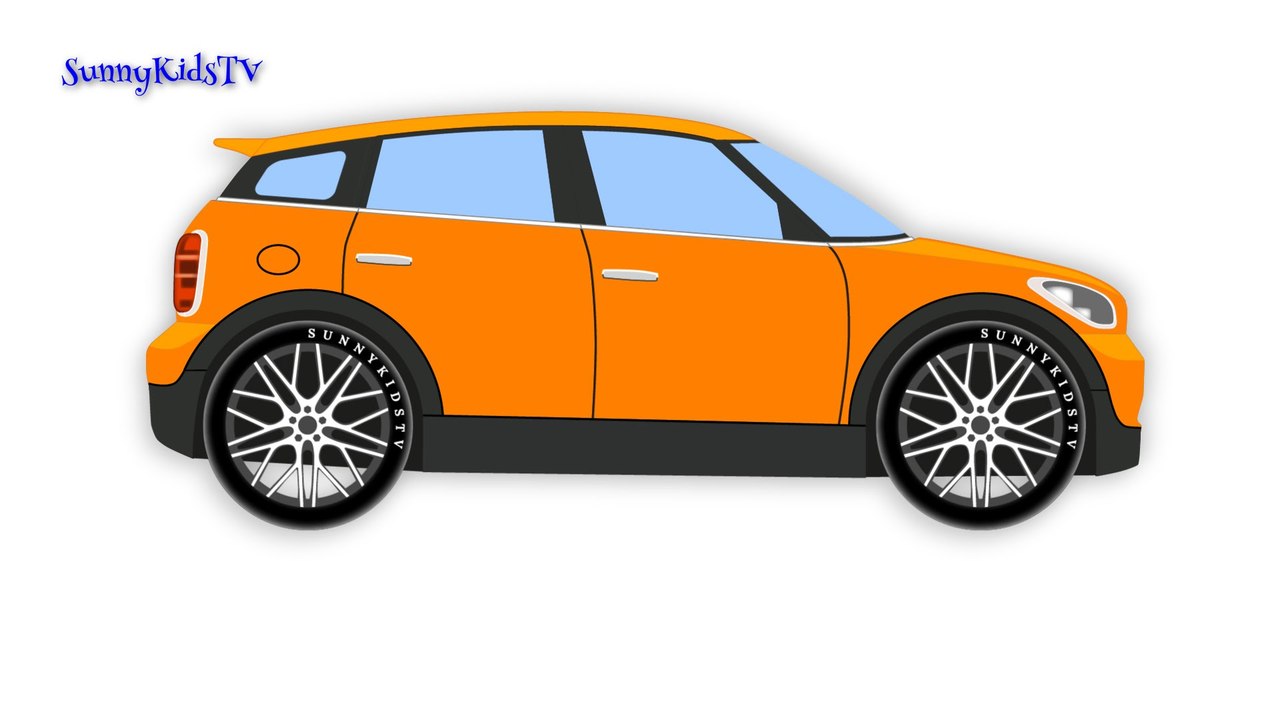 Des voitures. Couleurs d'apprentissage. peinture de voiture.