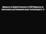 Read Advances in Digital Forensics II (IFIP Advances in Information and Communication Technology)
