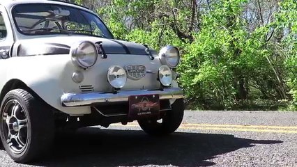 Um clássico Fiat 500 com um motor boxer Subaru a debitar 300 cv!
