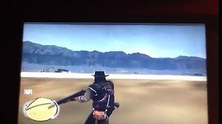 Red Dead Redemption The Undead Nightmare glitch (at the beginning of the game)