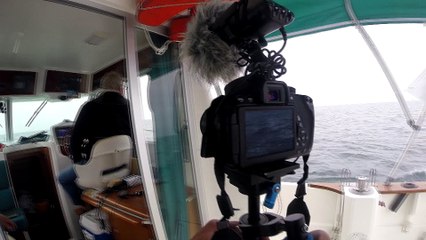 Tournage régate (nord Bretagne) en mode POV