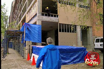 Falling Construction Worker