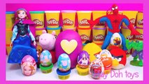 play doh cars 2 kinder surprise eggs violetta 3 peppa pig dora the explorer spiderman