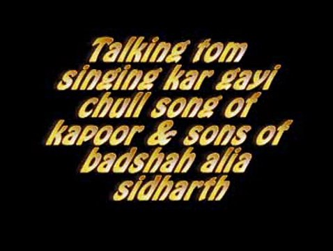 Talking tom singing bangali song