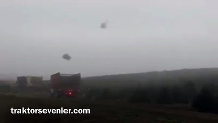 helikopter ile kamyon yükleme