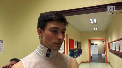 Gaëtan Masure présente Alex de Larredya, le 5 dans la Grande Course de Haies d'Auteuil