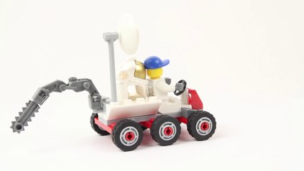 Lego City 3365 Space Moon Buggy - Lego Speed Build