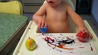 pickle painting 17 months