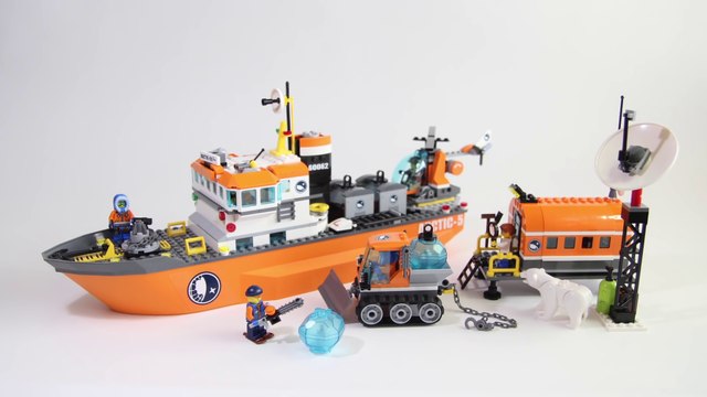 Lego City 60062 Arctic Icebreaker - Lego Speed Build