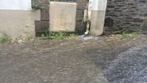 Violent orage à Pontivy