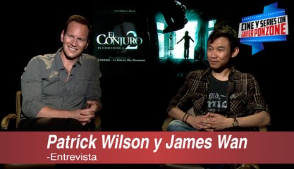 A solas con Patrick Wilson y James Wan de "El Conjuro 2", por Javier Ponzone