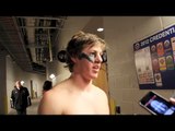 #29 Terry McKenna Holy Cross Men's Lacrosse team post game press conference  3/17
