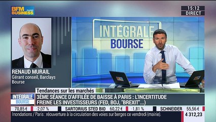 Les tendances sur les marchés: "Il n'y a pas forcément d'éléments tangibles pour expliquer une baisse des marchés de 2% ce vendredi", Renaud Murail - 10/06