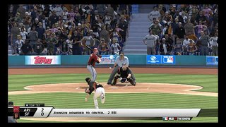 MLB 11 The Show:  Dbacks vs Giants Highlights