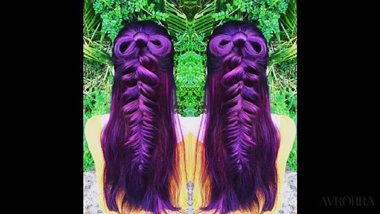 50 Идей как сделать прическу «бант из волос» пошаговая инструкция