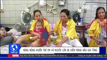 Nắng nóng khiến nhiều trẻ em và người lớn bị viêm màng não