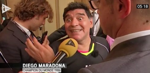 "Diego Maradona dit merde à Deschamps !" Zap Actu du 10/06/2016 par lezapping