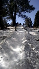 Snow Sliding of yasir Butt