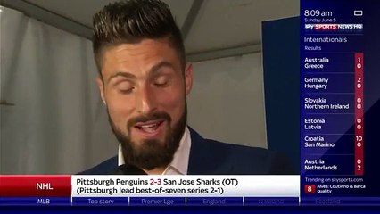 Giroud Confirms Vardy Transfer Rumours