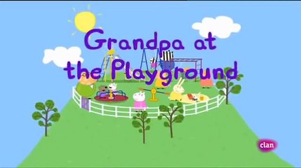 Peppa pig Castellano Temporada 3x22 Con el abuelo en los columpios
