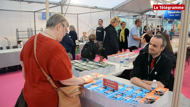 Vannes. L'Odieux connard au Salon du livre